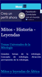 Mobile Screenshot of historiayleyendas.com